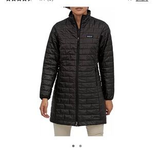 Black Patagonia Women's Nano Puffer Parka size medium